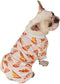 CuteBone Soft & Stretchy Dog Pajamas, Cozy Pet Jammies for Small Dogs, All-Season Comfy Outfit