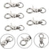 Ipetboom 5pcs Heavy Duty Birdcage Lock Metal Snaps, Spring Hook Clip for Bird Cage Door Accessories