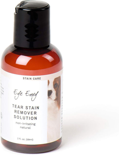 Eye Envy Tear Stain Remover for Dogs, 2 oz., 100% Natural, AKC Recommended, Contains Colloidal Silver