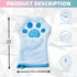Grooming Towel for Drying Pets – Ultra Absorbent Dog Towel with Embroidered Microfiber Design, Ideal for Small Dogs and Cats, Machine Washable