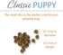 Chicken Soup For The Soul Pet Food Classic Dry Puppy Food, Chicken, Turkey & Brown Rice Recipe, 4.5 lb Bag