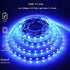 Pontoon LED Strip Lights, 12V 5M Waterproof Marine Light for Boat Interior, Night Fishing Deck Lights (Blue)