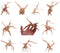 10pcs Natural Small Spiderwood Driftwood for Aquarium Decor, Freshwater Reptile Driftwood, 5-6inch
