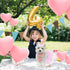 SCENEREAL Dog Birthday Bandana with Hat and Dress Girl Set, Cute Pink Tutu Skirt Outfit for Small Medium Large Dogs