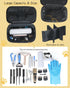 Meiiy Trimming Pet Grooming Bag, Dog Cat Grooming Supplies Organizer Bag Pet Hair Removal Cleaning Tool Kit Storage Bag