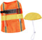 Engineer Appearance Dog Costume for Festivals, Adorable Wear-Resistant Puppy Clothes for Parties, Unique Pet Apparel