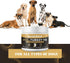 45% Immune 330 Organic Turkey Tail Mushroom for Dogs and Cats, Beta Glucan Standardized, Hot Water Extracted Whole