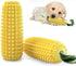 Dog Chew Toys for Aggressive Chewers - Squeaky Interactive Corn Stick Toy for Small Medium Dogs