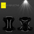 Demigreat Service Dog Harness, Reflective Vest with 5 PCS Patches, Adjustable Soft Oxford Harness for Easy Control