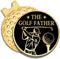 The GolfFather Funny Golf Gift for Men, Golf Ball Marker with Magnetic Hat Clip