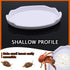 DQITJ 2 Pcs Snail Water and Food Bowl Hermit Crab Feeding Dish for Snail Crab Millipede Cricket Tarantula Insect