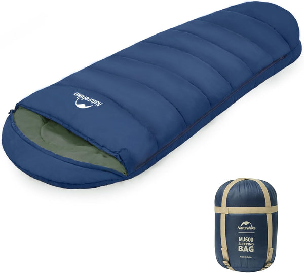 Naturehike 20 Degree Ultralight Mummy Sleeping Bag, 0 Degree Lightweight Sleeping Bag for Hiking and Camping