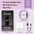 FITVII 24/7 Counter, IP68 Slim Fitness Trackers, Fitness Watch with Heart Rate, Blood Pressure, Blood Oxygen, Stress