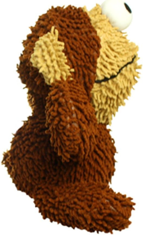 MIGHTY Microfiber Ball Monkey - Interactive Play Dog Toy with Squeaker, Strong & Tough, Machine Washable