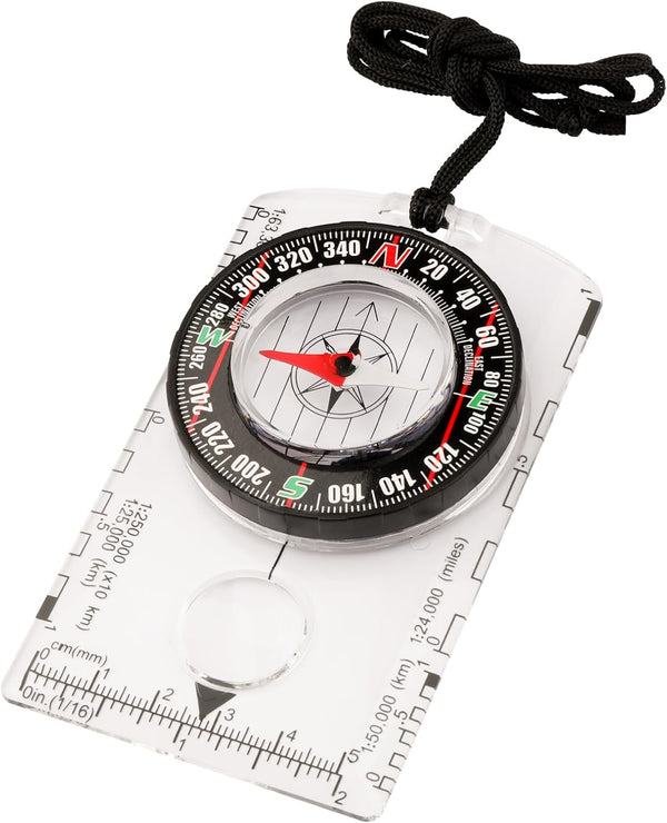 Compass Hiking Survival, Wilderness Survival Compass for Kids- Magnetic Gear Set Navigation