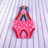 Sinknap Dog Sanitary Diaper Polka Dot Striped Female Dog Sanitary Panties Cute Compatible with Outdoor Polka Dot Pink