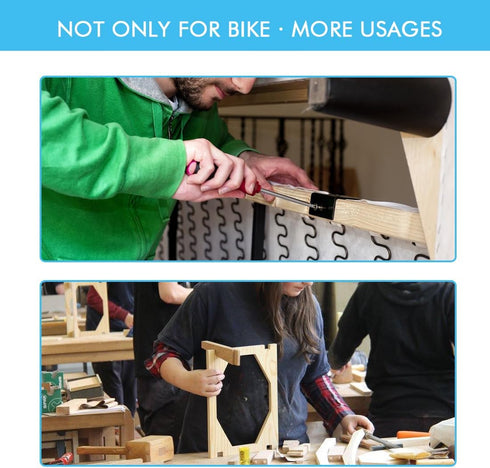 Mounting Brackets with Screws for Bike Basket Installation, Metal Sheets Holder Mount Adapter for Bicycle Cargo Rack