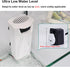Aquarium Filter for Turtle Tanks, Reptiles, Amphibians, and Fish, Waterfall Flow Clean Pump (White Filter)