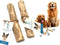 Coffee Wood Dog Chew Stick - Non-Toxic Puppy Chew Toy for Teething, Safe, Made in Vietnam - 1 Pack/2 Pieces (Medium)