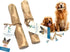 Coffee Wood Dog Chew Stick - Non-Toxic Puppy Chew Toy for Teething, Safe, Made in Vietnam - 1 Pack/2 Pieces (Medium)