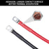 Golf Cart Heavy Duty Battery Cable Set - 7 PCS 4 Gauge for 1994-Up Club Car DS & Precedent