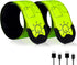 LED Safety Wristband Lights, 2 Pack Rechargeable Light Up Arm Ankle Band, Reflective Belt for Night Cycling Walking