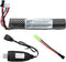 Tosiicop Airsoft Gel Blaster Battery - 11.1V 2000mAh Water Bead Splatter Ball Batteries