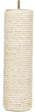 TRIXIE Replacement Sisal Post for Scratching Posts, Cat Trees and Towers, 3.5 in x 11.8 in (9 x 30 cm)