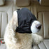 DELIFUR Dog Muzzle Pet Eye Cover Dog Blindfold Thunder Cap for Dogs Eye Mask Adjustable Nylon Shading for Grooming