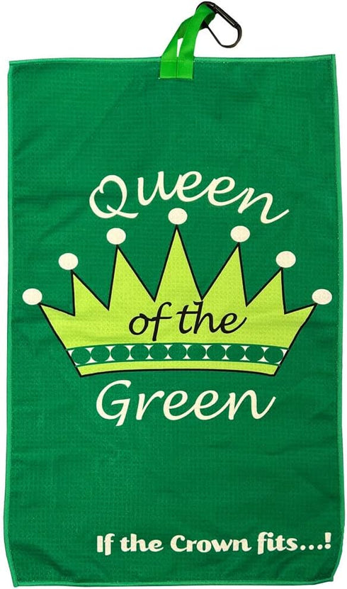 Par 3 Golf Kit - Includes Waffle Towel, Tee Bag with 4 Tees, Bling Golf Ball Marker with Hat Clip