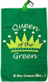 Par 3 Golf Kit - Includes Waffle Towel, Tee Bag with 4 Tees, Bling Golf Ball Marker with Hat Clip