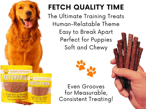 Chicken and Sweet Potato Dog Treats, Soft Chicken Jerky for Small and Large Breeds, Naturally Healthy, 32 oz