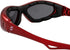 Hurricane Eyewear Category-5 Jet Ski Water-Sport Goggles - Red Floating Sunglasses with Polarized Smoke Lens