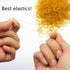 500 PCS 3/8" 9.5mm Elastics Rubber Bands for DIY Puppy Cat Dog Hair Bows, Grooming Top Knots