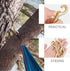 2pcs Brass Double Hook Metal Snap Hooks, Dog Leash Clip Chain Clasps, DIY Clasps for Pet Chain Buckle