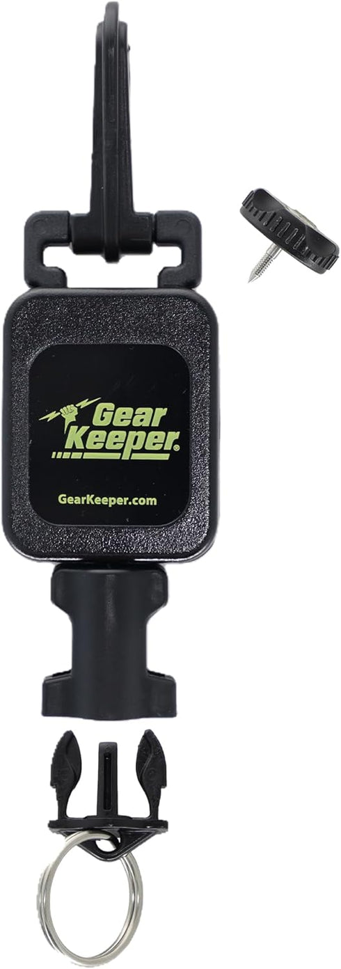 Gear Keeper Locking Small Scuba Dive Light Retractor, Scuba Gear with Combo Mount