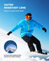 ZIONOR X4 Ski Goggles with Magnetic Lens - Snowboard Goggles for Men and Women, Anti-fog UV Protection