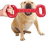 Interactive Long Lasting Dog Tug-of-war Toy, 15 Inch Natural Rubber for Medium Large Breed Dogs