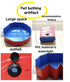 Generic Foldable Pet Bathtub - Portable Dog Bath Tub for Indoor Outdoor Use, Collapsible Puppy Cat Wash Basin