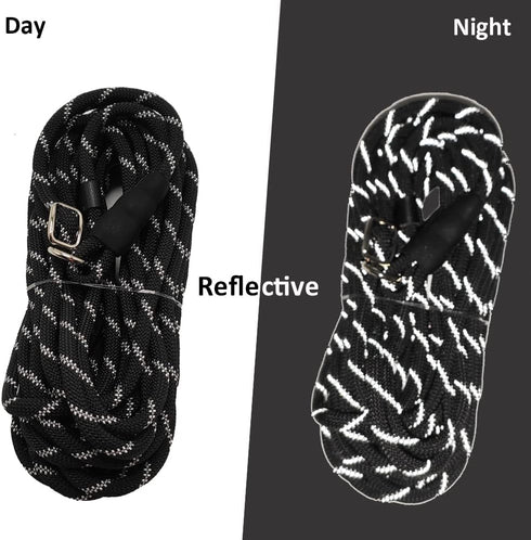 Long Slip Lead Dog Leash, Reflective Anti-Choking Rope Training Leash for Medium Dogs, Small Puppy Pets