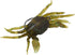 8Pcs 13cm Artificial Crab Bait Simulation Crab Soft Lure Fishing Bait with Hooks for Freshwater Saltwater (Green Brown)