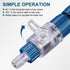 MiOYOOW Fish Tank Hose Valve, Connector with Quick Release Handle for Water Flow Control