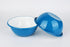 Lost & Found 6 Piece Premium Enamelware Bowl Plate Mug Outdoor Dining Set for Camping Hiking Vanlife (Glacier Blue)