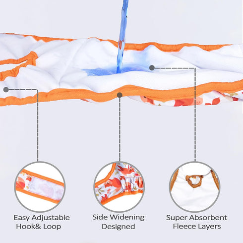 Daslakdc Diapers3 15-21.5 inches Female Dogs Physiological Pants,Reusable Dog Diapers Female,Washable Pieces * M
