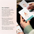 Holistic Atelier 70 Yoga Asanas Card Deck Premium Illustrated cards with Hatha Yoga Poses + Sequences & Pranayama.