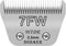 7FW Detachable Dog Grooming Wide Blades, Compatible with Andis, Oster A5, Wahl KM10 Series, Cut Length 1/8” (3.2mm)