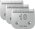 3PCS 10 Blades Dog Grooming Blades - Compatible with Andis, Oster A5, Wahl km10, Size-#10, 1/16-Inch Cut