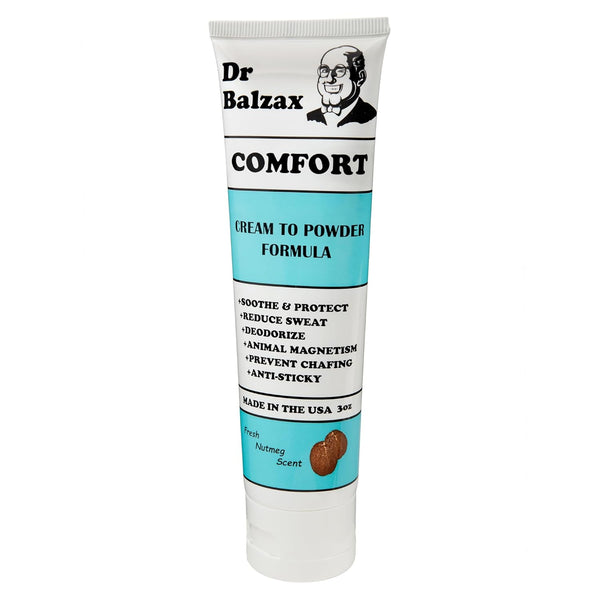 Quantuminds Dr. Balzax Comfort Anti-Chafing Cream, Odor Control, Aluminum-Free, Talc-Free, Sweat Defense. Prevents