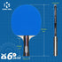 Ping Pong Paddles Set of 4, Premium Table Tennis Rackets, 3-Star Balls (8) with Paddle Case