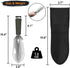 FLYEGO Backpacking Trowel - Camping Shovel, Ultralight Small Potty Multitool for Digging, Metal Detecting, Gardening